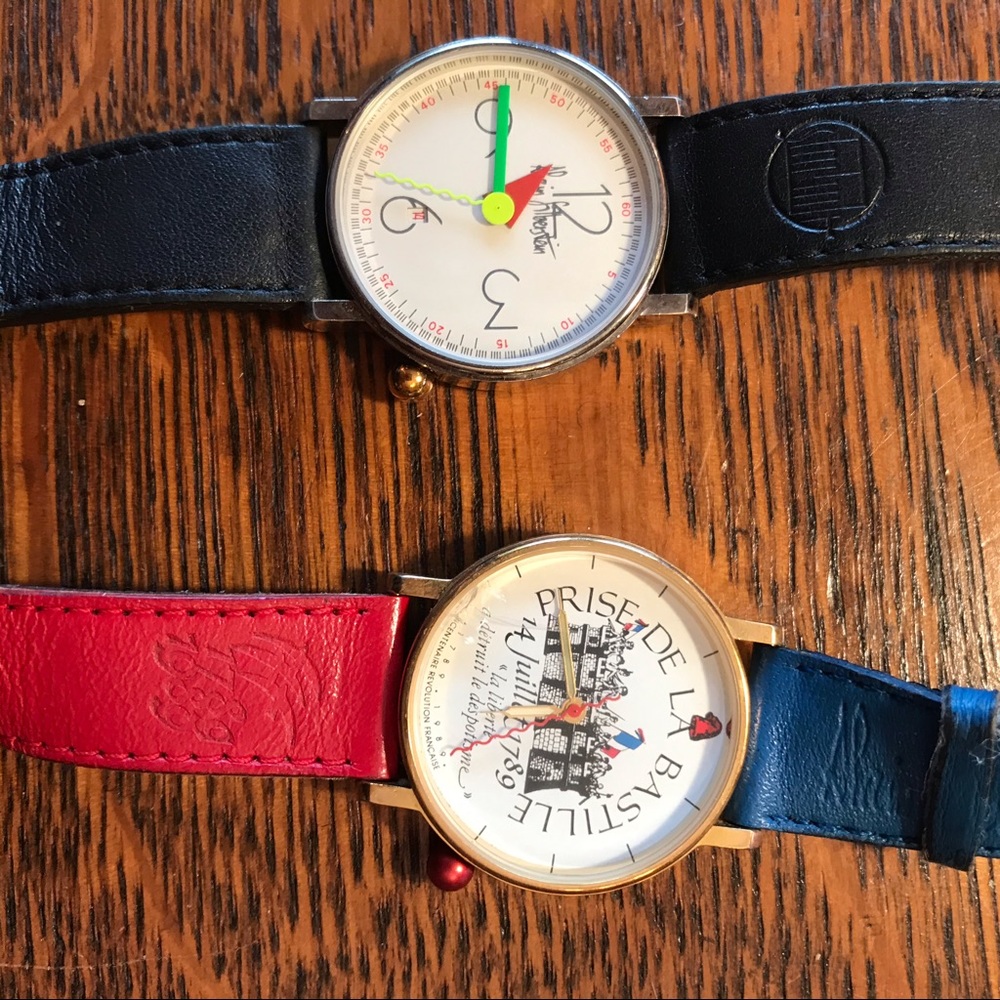 Alain Silberstein Vintage Watches 1980s Bastille